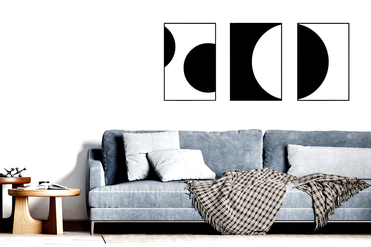 שלישיית תמונות ממתכת